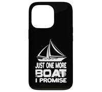 Custodia per iPhone 13 Pro Solo un'altra barca Lo prometto Sailboat Sailing Captain Sailor