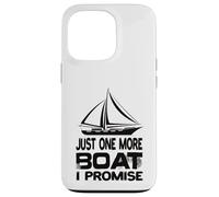 Custodia per iPhone 13 Pro Solo un'altra barca Lo prometto Sailboat Sailing Captain Sailor