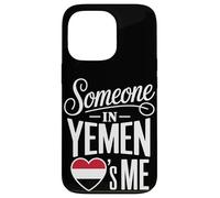 Custodia per iPhone 13 Pro Someone In Yemen Loves Me Long Distance Romance