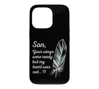 Custodia per iPhone 13 Pro Son Wings Were Ready By My Heart Not Memorial