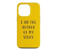 Custodia per iPhone 13 Pro Sono l'autore della mia storia Motivating Statement Inspiring