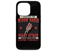 Custodia per iPhone 13 Pro Sono sopravvissuto all"arresto cardiaco di attacco cardiaco di Widow Maker