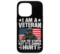 Custodia per iPhone 13 Pro Sono un veterano che posso aggiustare stupido ma farà male