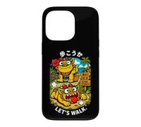 Custodia per iPhone 13 Pro Souvenir kawaii kawaii kanji giapponese Shisa Beach Path di Okinawa