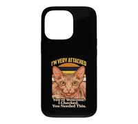 Custodia per iPhone 13 Pro Sphynx Cat Sono molto affezionato, per favore, ne avevo bisogno