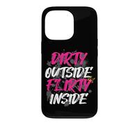 Custodia per iPhone 13 Pro Sporco fuori flirty dentro fango Race Mud Run