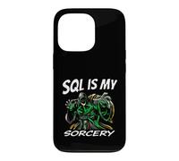 Custodia per iPhone 13 Pro SQL Developer Sorcery Funny Database Admin Programmer