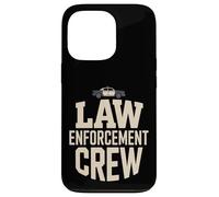 Custodia per iPhone 13 Pro Squadra di polizia dell'equipaggio delle forze dell'ordine