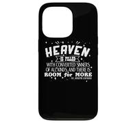 Custodia per iPhone 13 Pro St Joseph Cafasso Heaven Catholic Saints citazioni