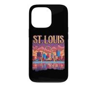 Custodia per iPhone 13 Pro st. louis, gateway, arco, missouri, paesaggio urbano, orizzonte