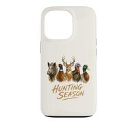 Custodia per iPhone 13 Pro Stagione di caccia Wildlife Hunter Big Game Bird Hunting Design