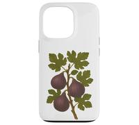 Custodia per iPhone 13 Pro Stampa artistica vintage con fico botanico natura frutta