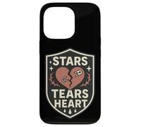 Custodia per iPhone 13 Pro Stelle Lacrime Cuore
