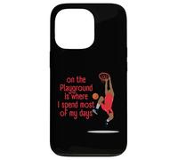 Custodia per iPhone 13 Pro Street Basketball - Sul parco giochi