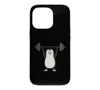 Custodia per iPhone 13 Pro Strong Penguin Palestra Sollevamento Pesi Powerlifting Fitness
