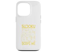 Custodia per iPhone 13 Pro Sudoku Solve Me Puzzle Logica Sport di pensiero Puzzle