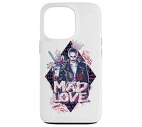 Custodia per iPhone 13 Pro Suicide Squad Harley Quinn & Joker Mad Love