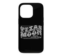 Custodia per iPhone 13 Pro Sun Records x David Allan Coe Texas Moon Logo Bianco