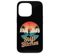 Custodia per iPhone 13 Pro SUP Bitches Paddleboard Paddle Board Boarding Ragazze Donne