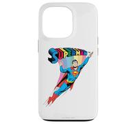 Custodia per iPhone 13 Pro Superman Pride Rainbow