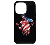 Custodia per iPhone 13 Pro Superman The American Way Flag