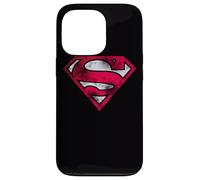 Custodia per iPhone 13 Pro Superman War Torn Shield Logo