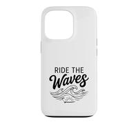 Custodia per iPhone 13 Pro Surf Beach Graphic Surfer Gift Coastal Surfing Lover