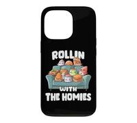 Custodia per iPhone 13 Pro Sushi Art - Design ispirato agli anime per gli amanti del