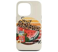 Custodia per iPhone 13 Pro Sweet Summer Time Anguria Grafica Retro Style