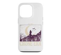 Custodia per iPhone 13 Pro T-shirt In My Crone Era Crown Dark Cauldron Goth Witchy