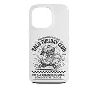 Custodia per iPhone 13 Pro Taco Tuesday Club Divertenti carlini e amanti del cibo