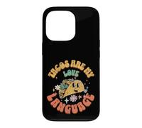 Custodia per iPhone 13 Pro Tacos Are My Love Language Cibo messicano Taco Lover Outfit