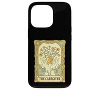 Custodia per iPhone 13 Pro Tarocchi Caregiver Art Nouveau Cuore Vintage Nursing