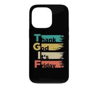 Custodia per iPhone 13 Pro TGIF Thank God Its Friday - Giorno feriale Fine settimana
