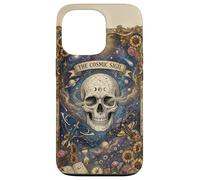 Custodia per iPhone 13 Pro The Cosmic Sigil Celestial Skull and Galaxy