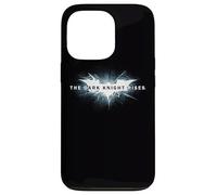 Custodia per iPhone 13 Pro The Dark Knight Rises Cracked Bat Logo
