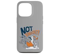 Custodia per iPhone 13 Pro The Flintstones Fred Wilma Not Tonight