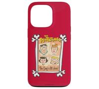 Custodia per iPhone 13 Pro The Flintstones Fred Wilma The Gang's All Here