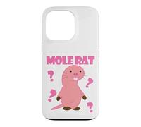 Custodia per iPhone 13 Pro The Mole Rat - Simpatico disegno di opera d'arte digitale
