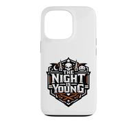 Custodia per iPhone 13 Pro The Night Is Young - Teschio di Halloween spettrale