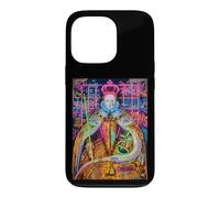 Custodia per iPhone 13 Pro The Queen, Cool Hand Drawn Graffiti Queen Cartoon Graphic