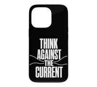 Custodia per iPhone 13 Pro THINK AGAINST THE CURRENT Pensiero Libero Controcorrente