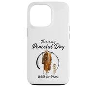 Custodia per iPhone 13 Pro This Is My Peaceful Day - Walk for Peace Monks & Aloka Dog