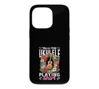 Custodia per iPhone 13 Pro This Is My Ukulele Suonare Camicia Musicista hawaiana