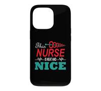 Custodia per iPhone 13 Pro This Nurse Is Neat And Nice Funny Nursing Nurses