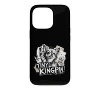 Custodia per iPhone 13 Pro Tiny Kingpin - Chihuahua dai capelli lunghi