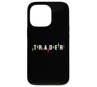 Custodia per iPhone 13 Pro Trader Distressed Trading design per i trader