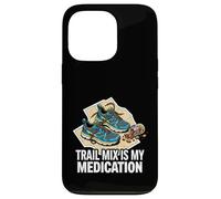 Custodia per iPhone 13 Pro Trail Runner Hiker Trail Mix Is My Medication