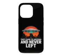 Custodia per iPhone 13 Pro Tramonto del rapimento nel deserto dell'Arizona UFO