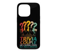 Custodia per iPhone 13 Pro Trivia Coppia come una coppia normale ma molto più intelligente